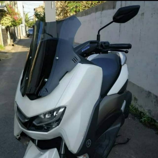 Visor Windshield Nmax 2020 Hitam dan bening