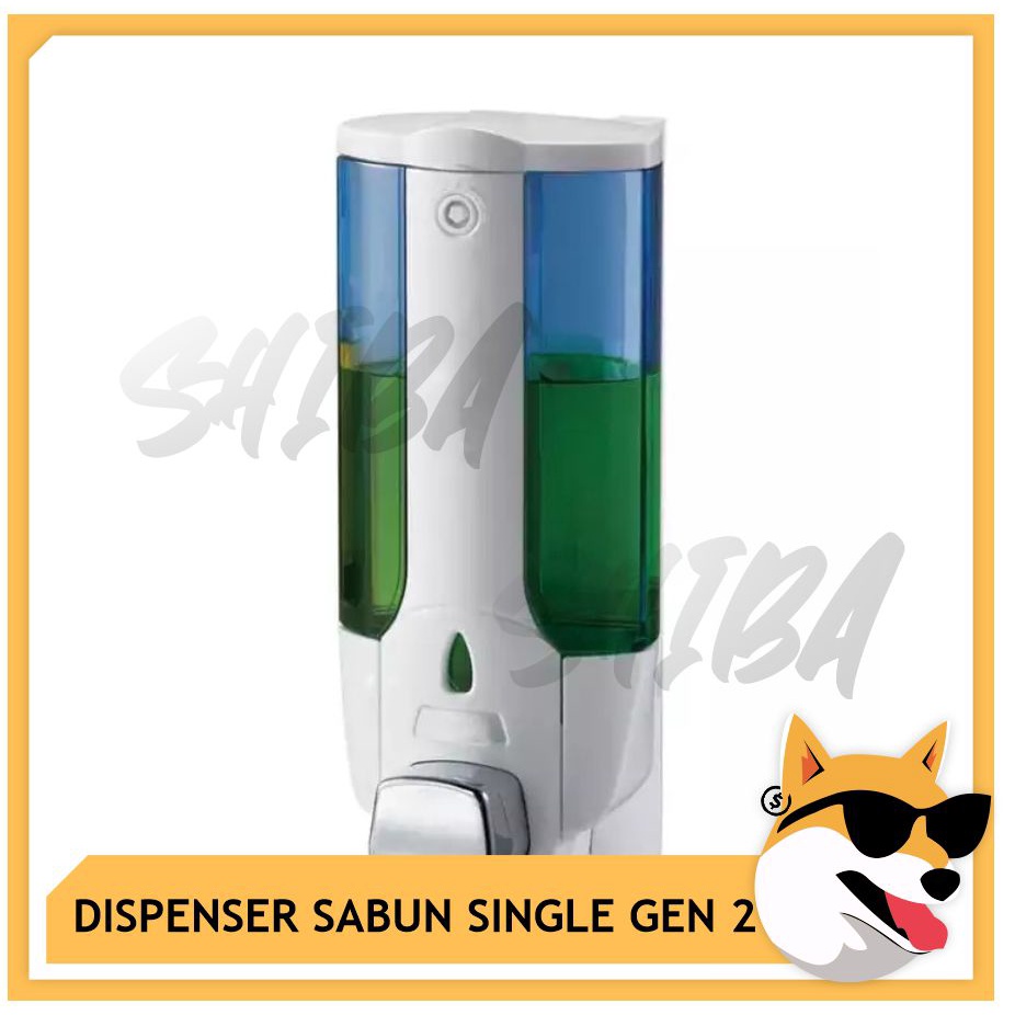 Dispenser sabun single Gen 2 / dispenser sabun cair , dispenser shampo