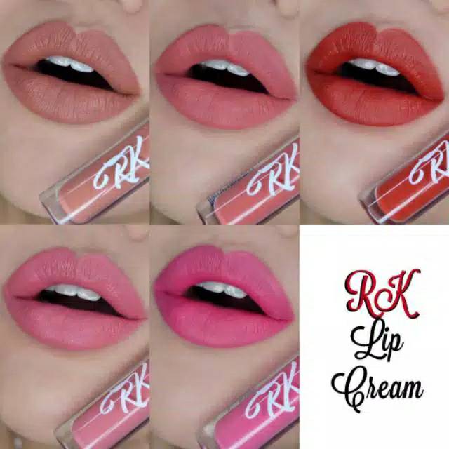 Lipcream RK liptint lipstik lipstick lip tint lip cream kosmetik bibir lipbalm pemerah bibir