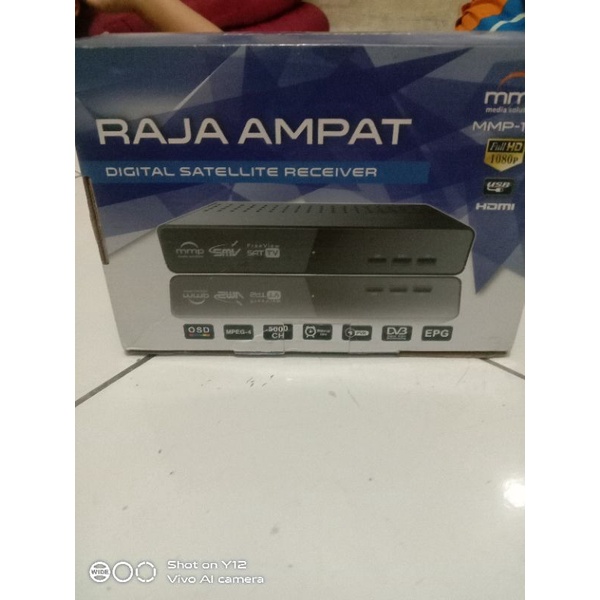 resiver MMP raja Ampat seken normal