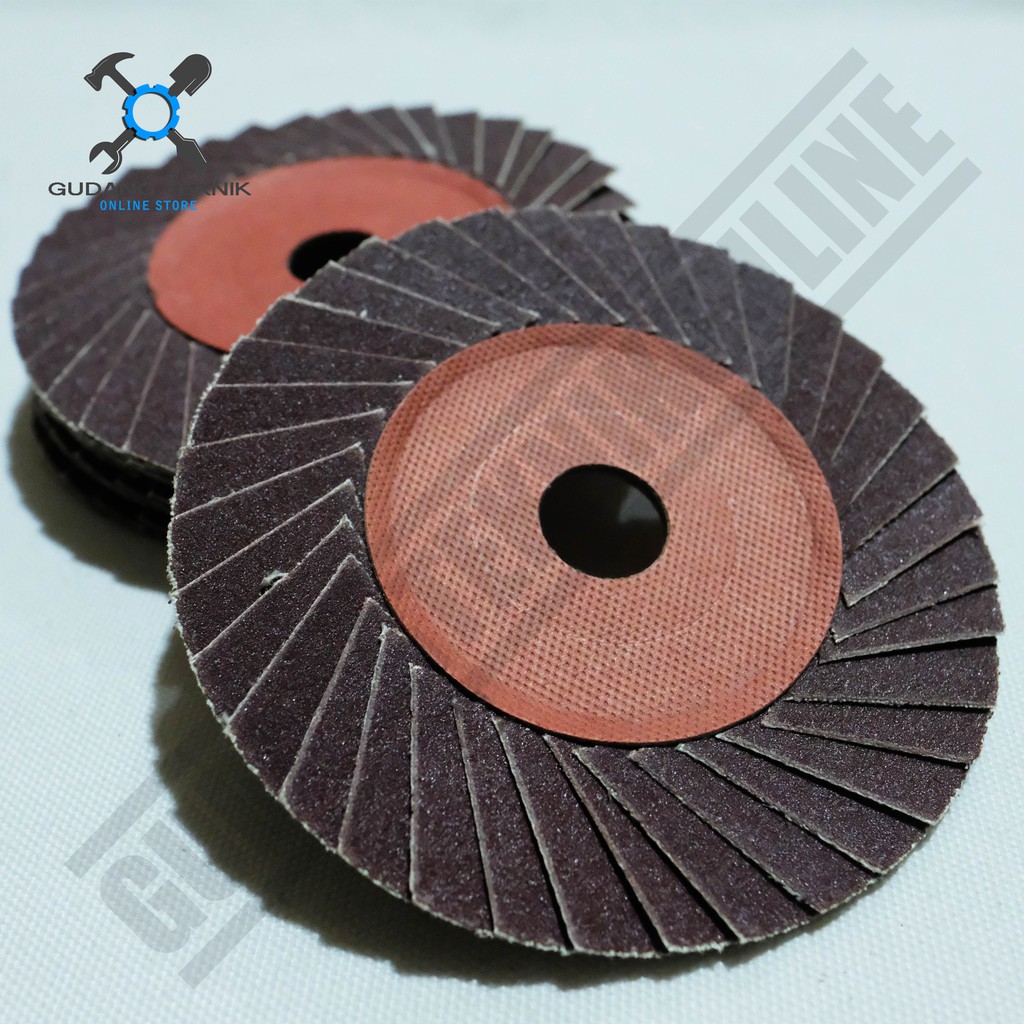 Flap Disc 4 Inch Taiyo NES A320 / Mata Amplas Susun Gerinda 4&quot; Taiyo Nes A320