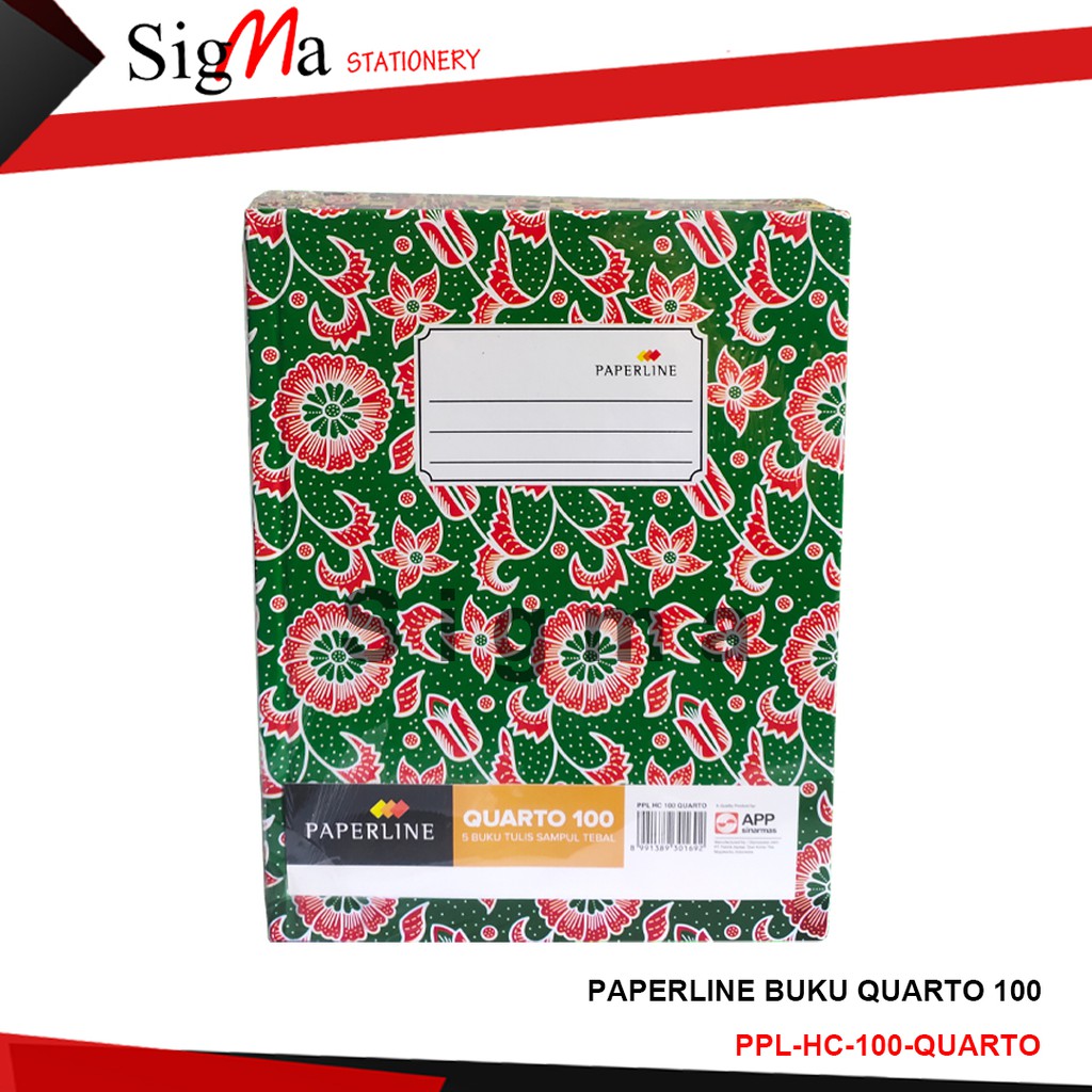 

Buku Tulis kwarto Paperline