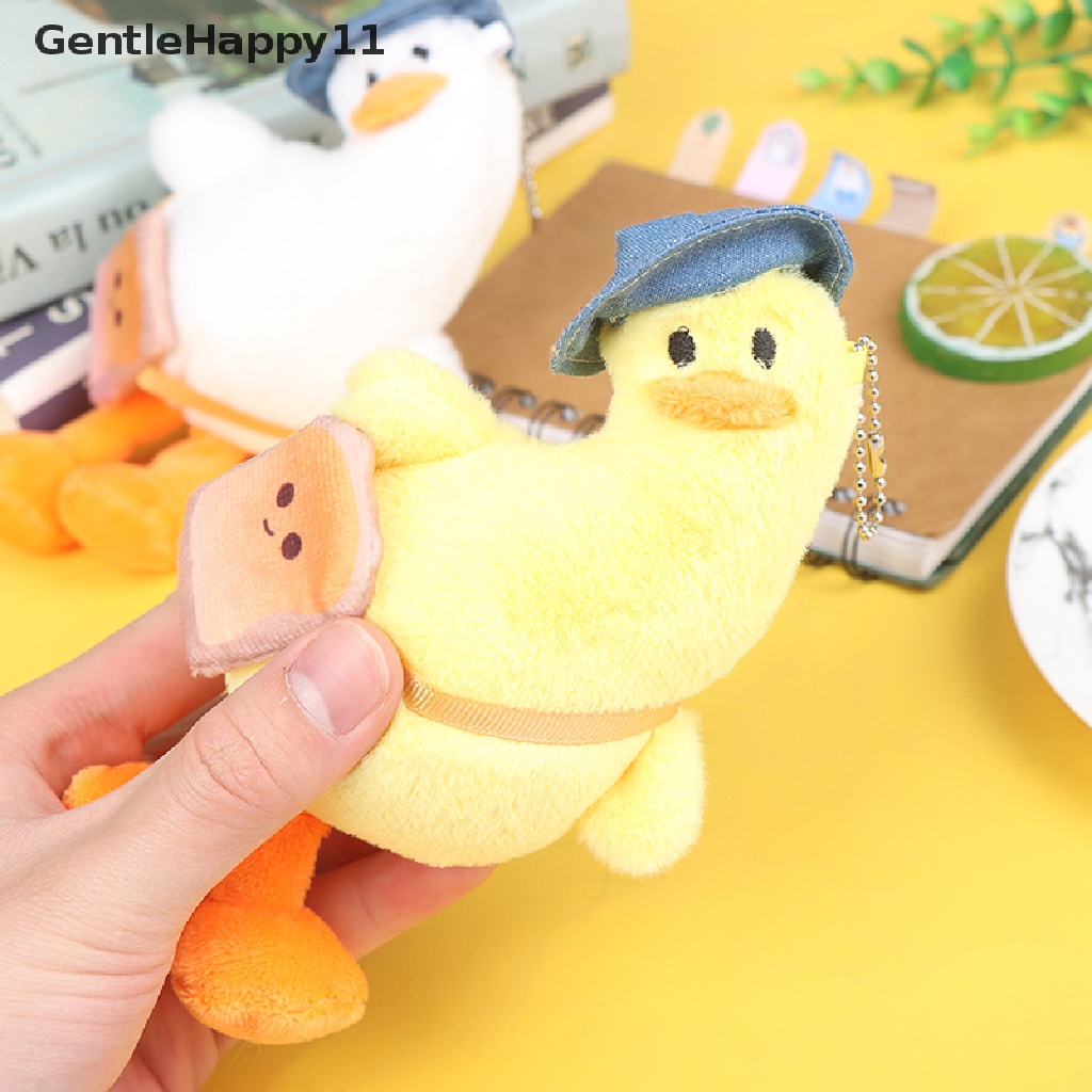 Gentlehappy Gantungan Kunci Boneka Bebek Bahan Plush