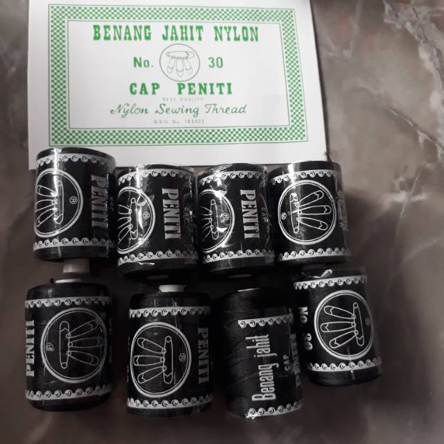 Benang Jahit Nylon No.30 Cap Peniti