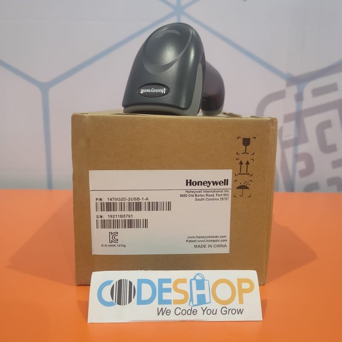 SCANNER BARCODE 2D HONEYWELL 1470G USB