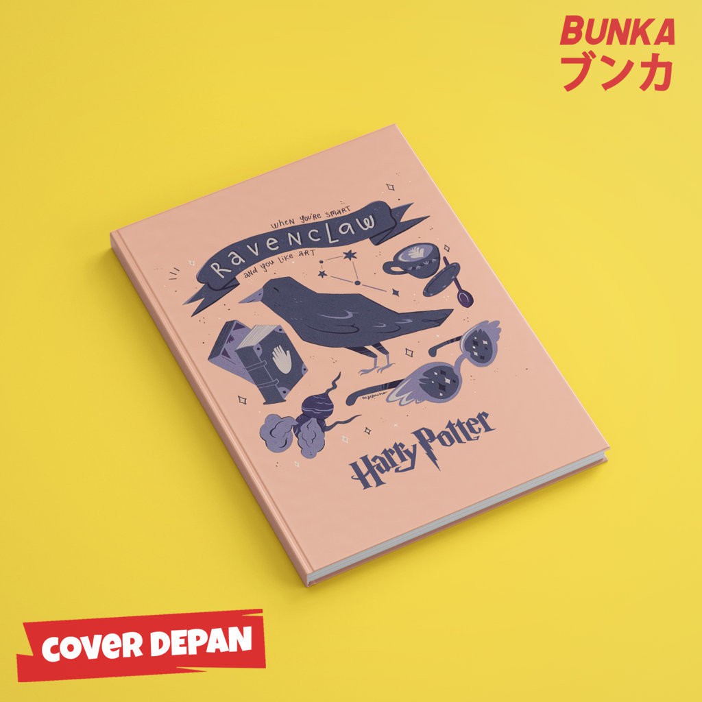 

Notebook Harry Potter Ravenclaw Characteristic Hardcover A5 Buku Tulis Catatan Note Agenda Planner