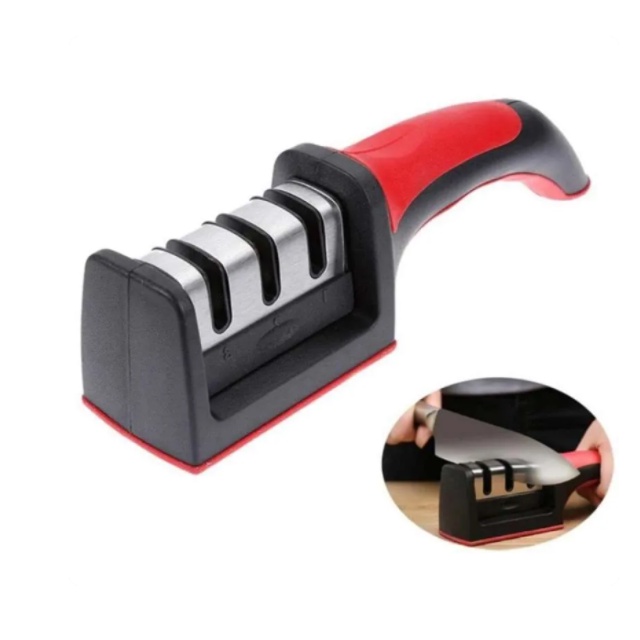 Alat Asah Asahan Pengasah Pisau Gunting Dapur Knife Sharpener GSF G 10036