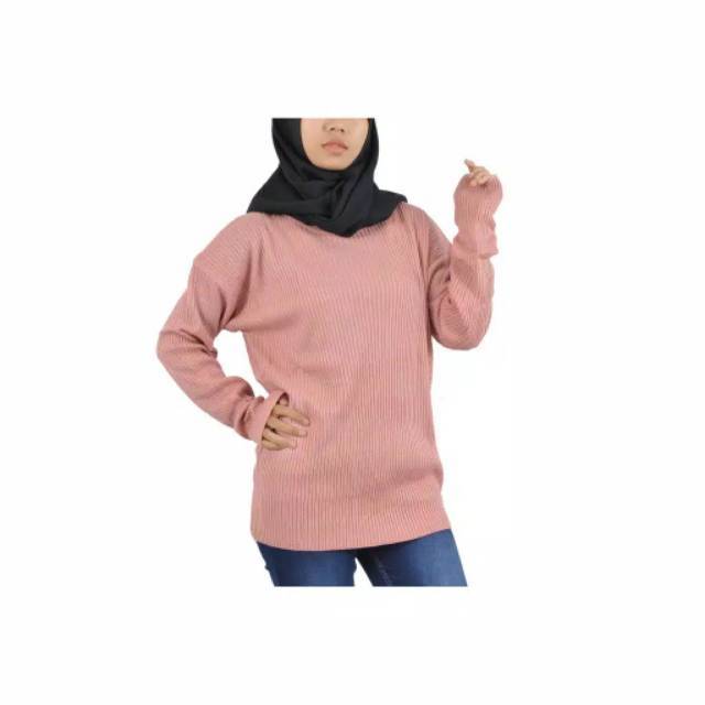 SWEATER RAJUT BOXY PREMIUM STORE09 MURAH