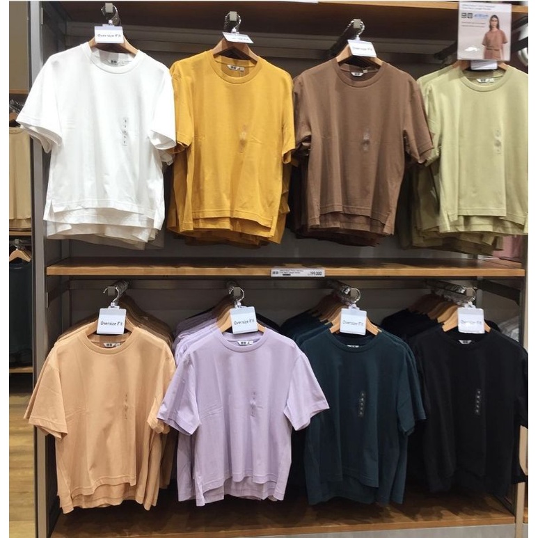 kaos uniqlo oversize