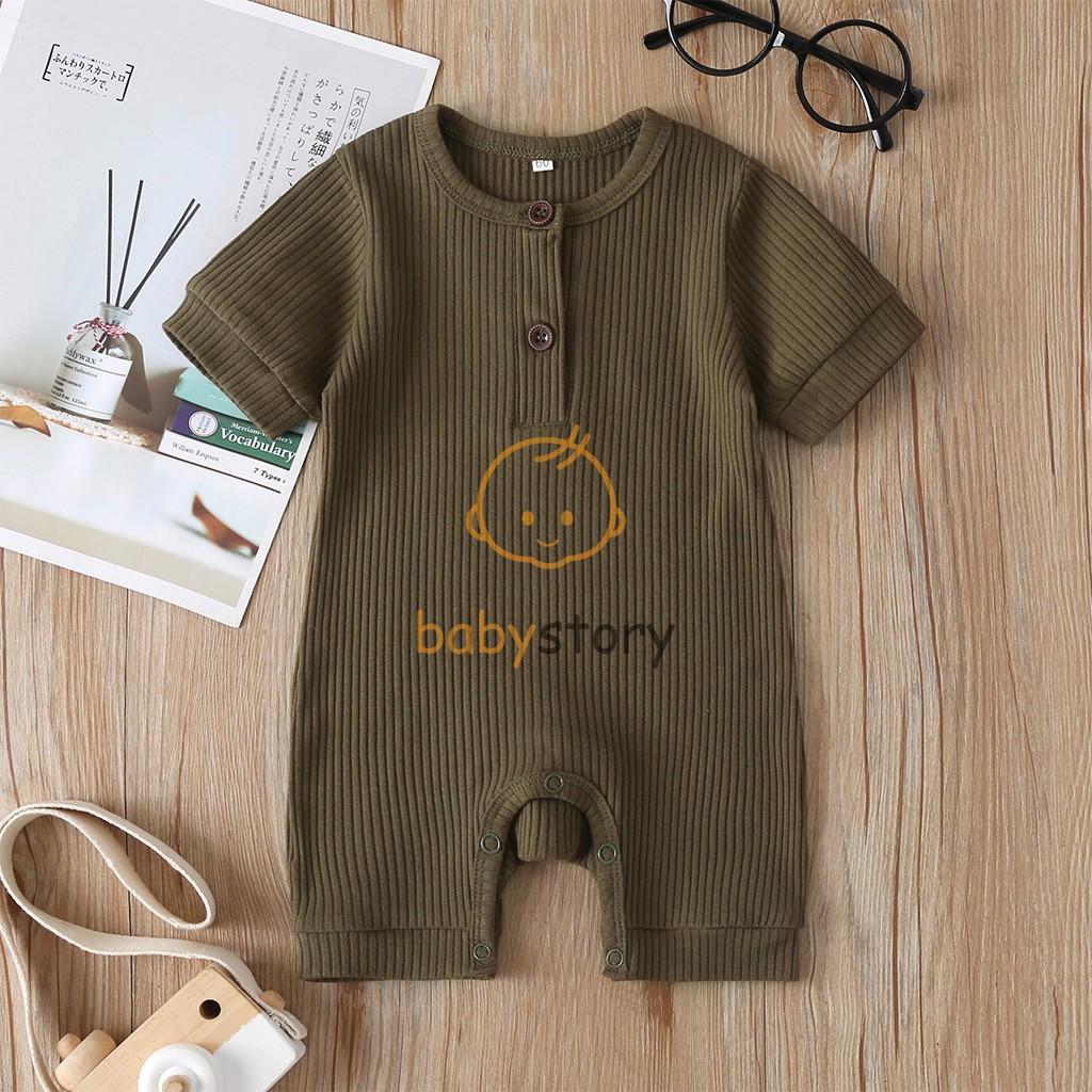 Jumper bayi Unisex lengan pendek import