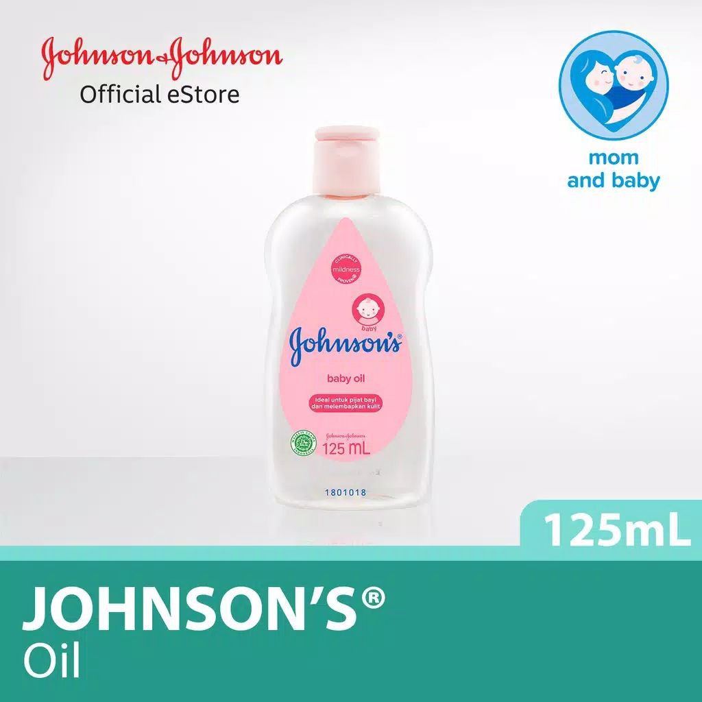 JOHNSONS BABY OIL 125ML