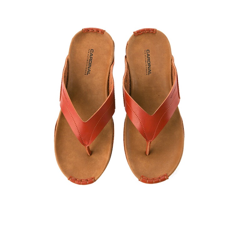 SANDAL JEPIT PRIA CARDINAL ORIGINAL CASUAL TERBARU COKLAT CA37