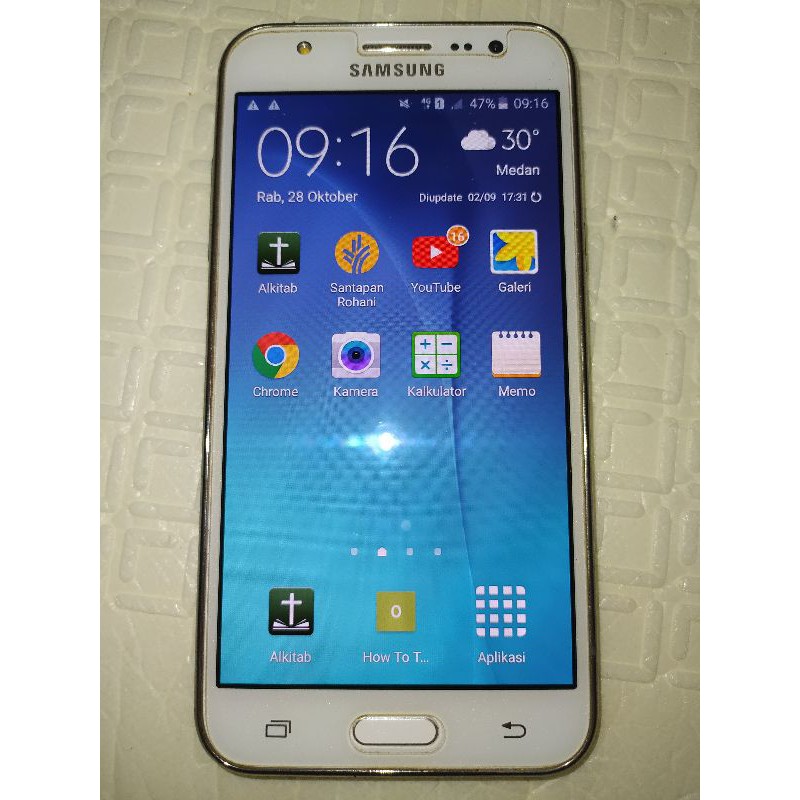 HP Samsung Galaxy J5  8GB/1,5GB (PRELOVED) Second #Hpmurah