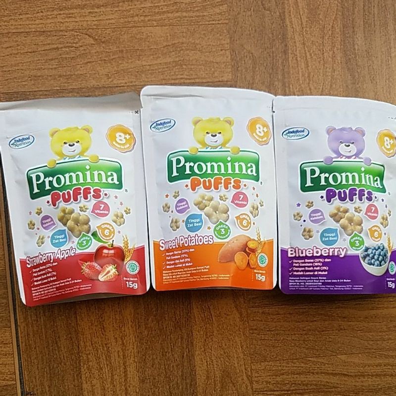 PROMINA PUFFS BISCUIT BABY 8+BULAN Keatas Termurah
