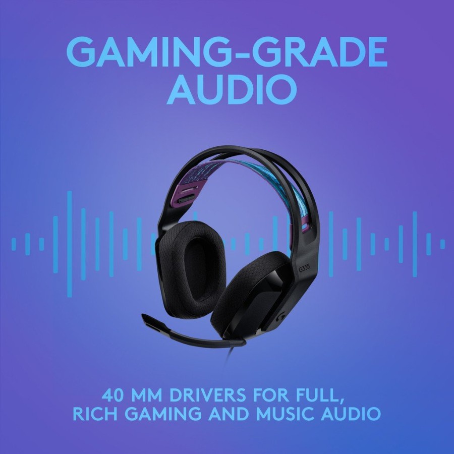 Headset Logitech G335 G-335 Wired | Multi Platform Gaming Headset