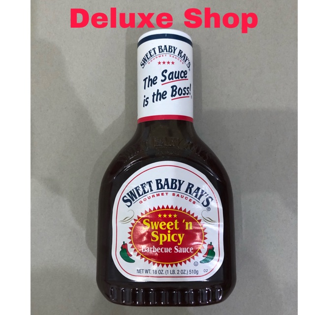 

Sweet Baby Ray’s BBQ Sauce Sweet n spicy 510g