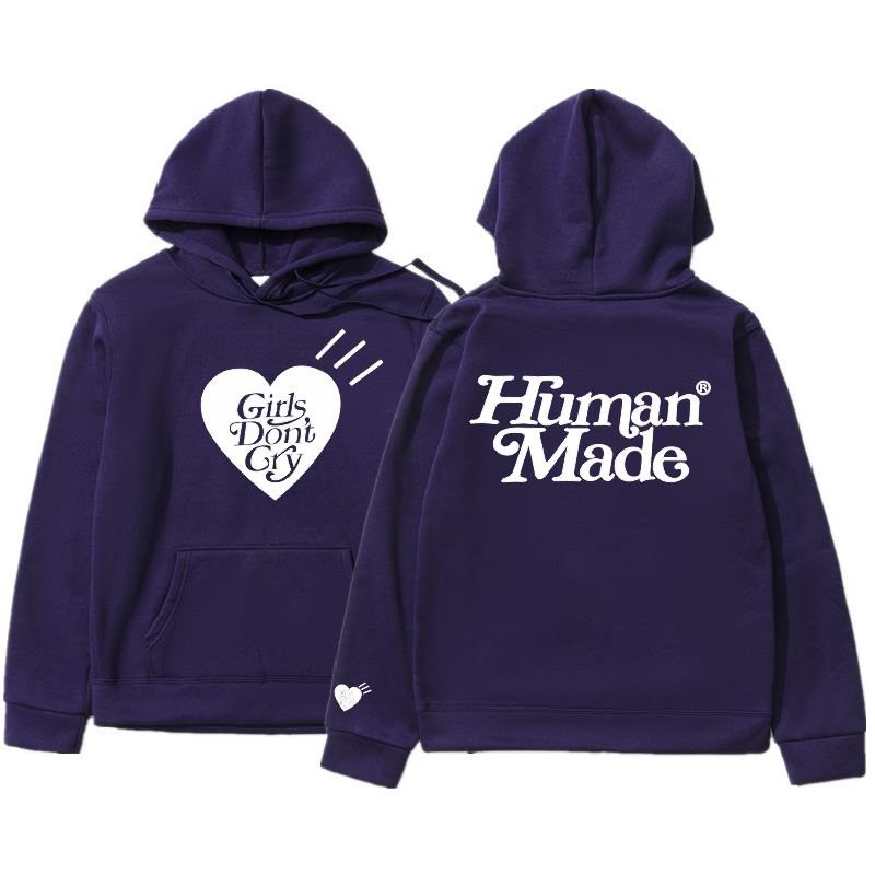 Jaket Jumbo Zipper S, M, L, XL, XXL, 3XL, 4XL, 5XL Pria Wanita Human Made Hoodie Big Size