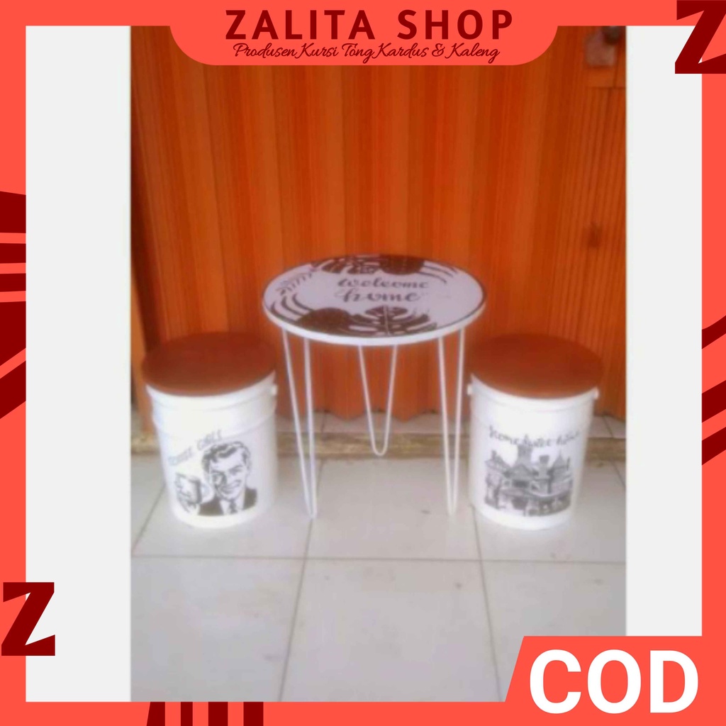 Unik/set kursi teras 4 kursi 1 meja