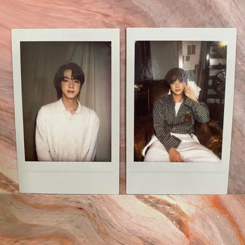 BTS Deco Kit Polaroid Photocard PC Photo  Official JIN Seokjin