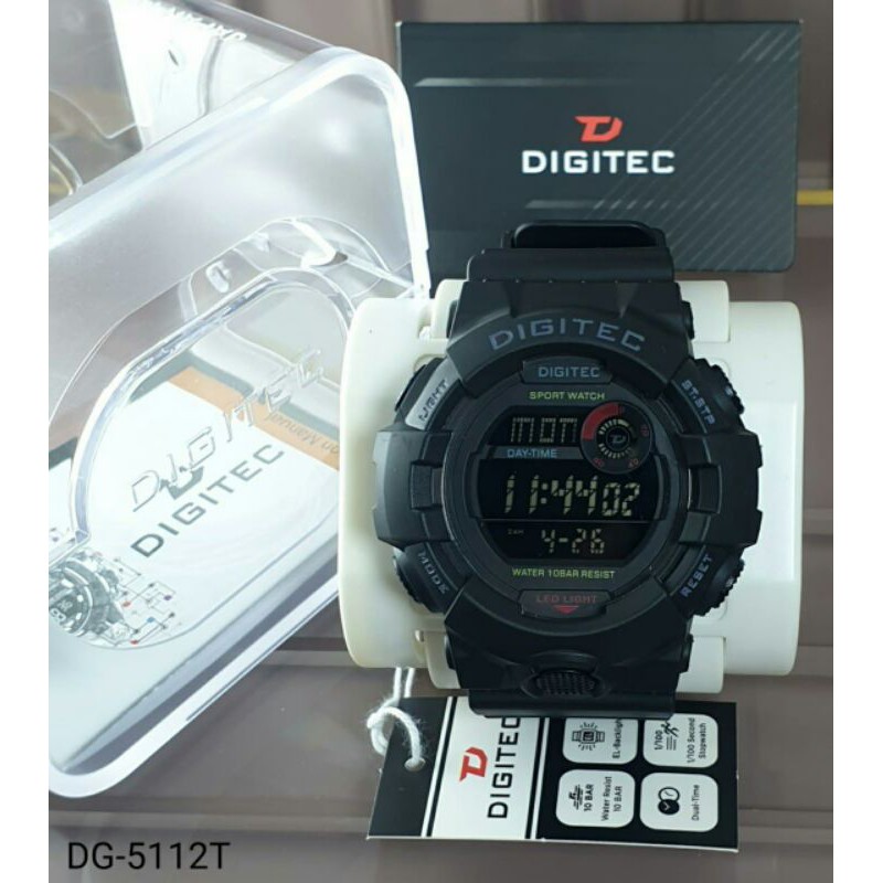 jam tangan pria DIGITEC DG 5112 original tahan air