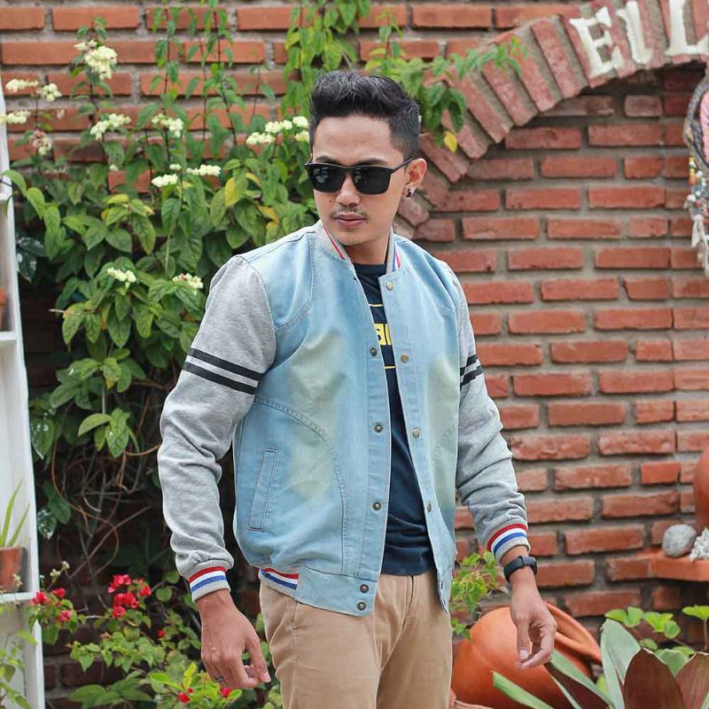 Jaket Jeans Pria Casual Style Denim Distro High Quality Garansi Original