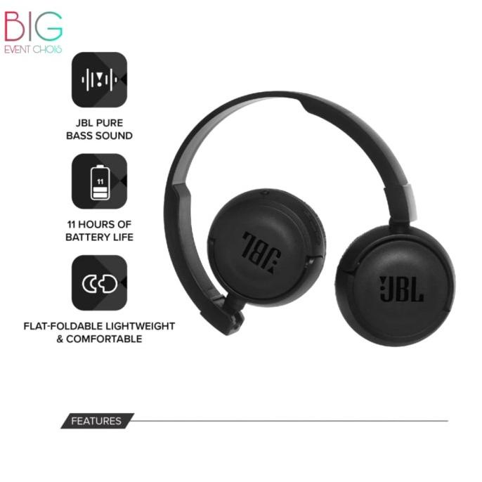 Jual JBL Wireless OnEar Headphones T450BT Shopee Indonesia