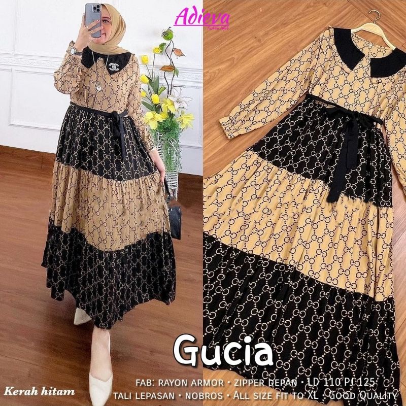 Gamis/Dress All Motif Alila Stacy Livy/Livina Almera Pretty Helina Flavio Erella Fiolin Gressy Miloa Jelio Amaris Sabrina Vidya Areola Talia Machio Zolla Geisya Gladis Eldora Morea Angeli Celine Adieva Matt Rayon Viscose-Gucia krah hitam