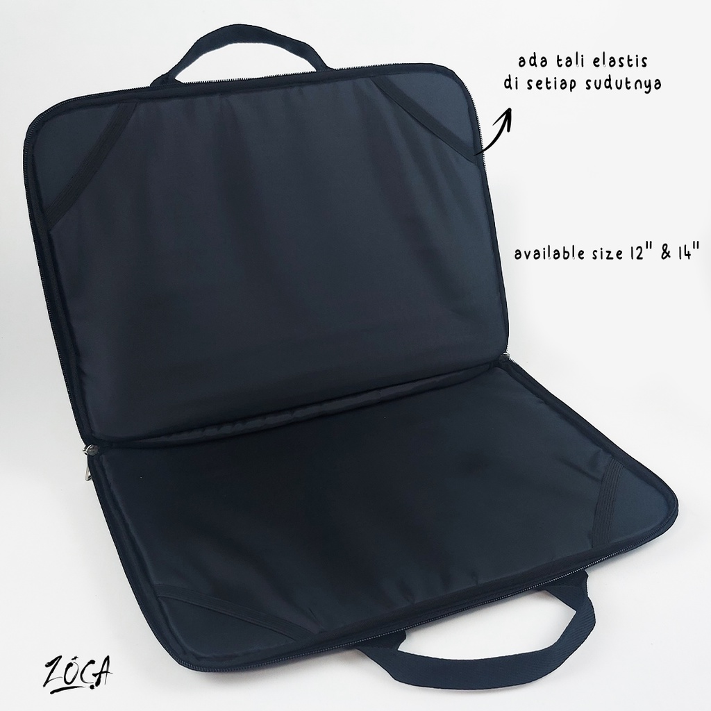 TAS LAPTOP JINJING / LAPTOP SLEEVE / LAPTOP BAG MOU 12” 14”