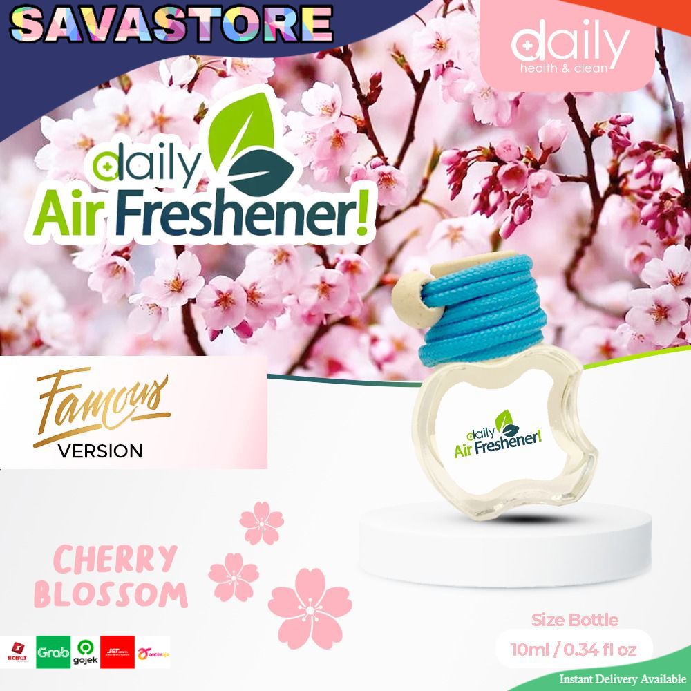 PENGHARUM MOBIL DAILY AIR FRESHENER FAMOUS PEWANGI MOBIL MEWAH