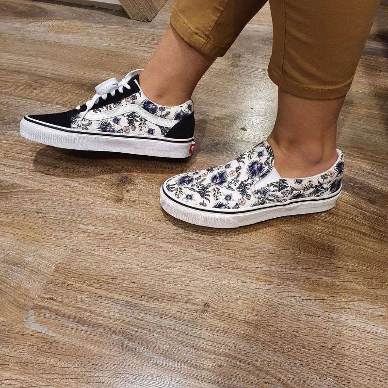 old skool paradise floral