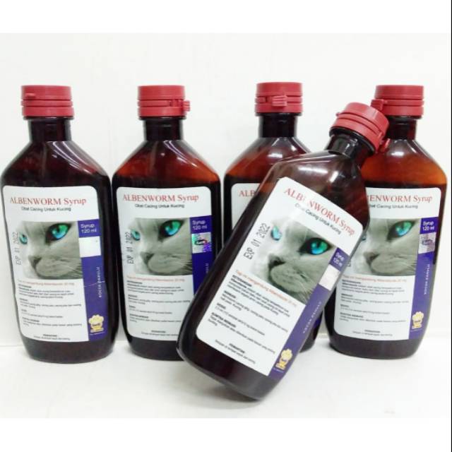 ALBENWORM SYRUP/CAIR Kucing | Albenworm Raid All Cair Kucing 120ml |