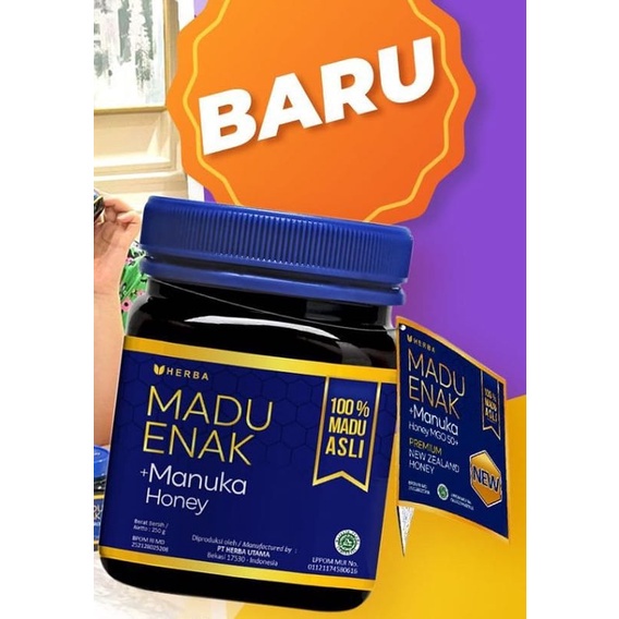 

Madu Enak Manuka Honey 250gr 100% MADU ASLI