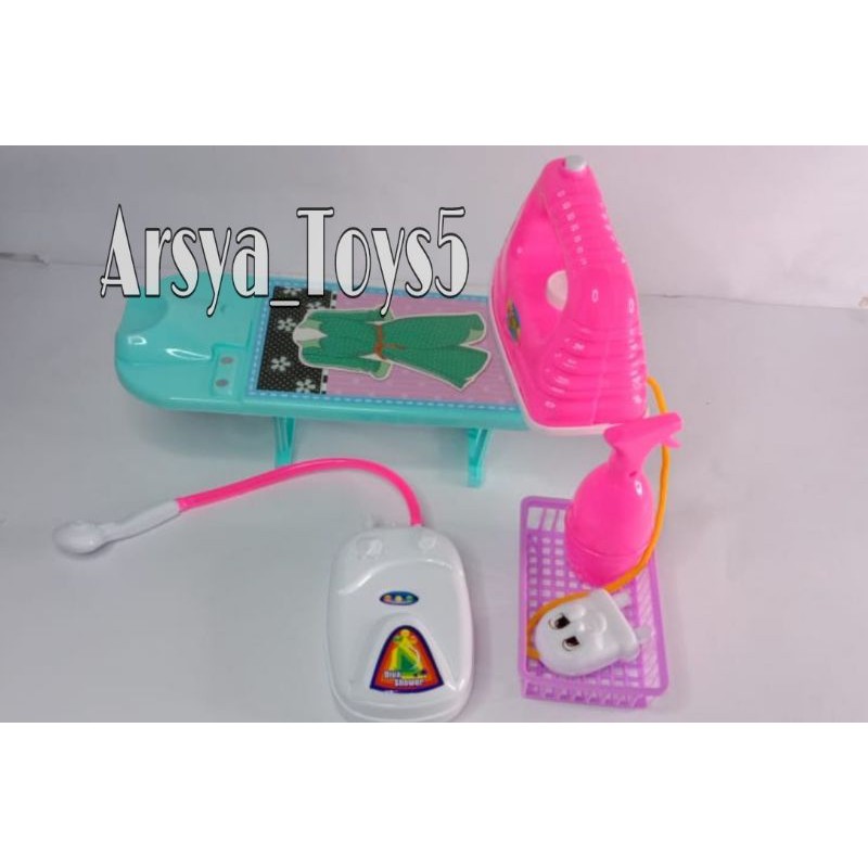 Mainan Anak perempuan Setrika / iron set