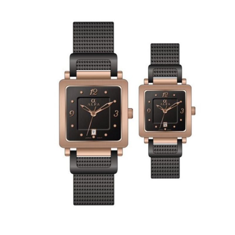 Jam Tangan Couple Alfa 88140