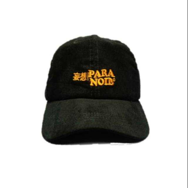 CAP PARANOID JPFONT BLACK