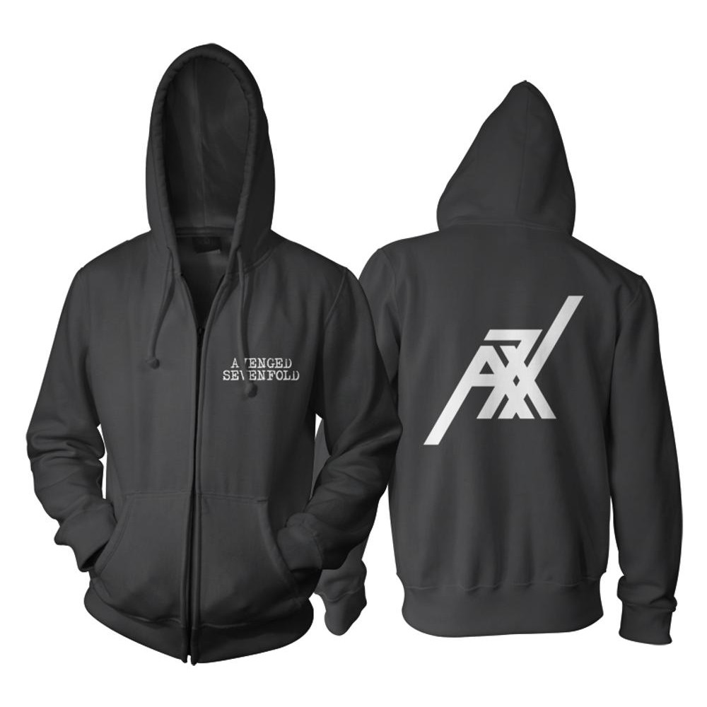 Jaket AVENGED SEVENFOLD 3 Hoodie Zipper