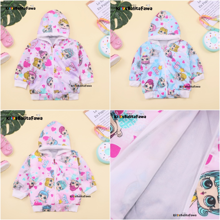Jaket Baby Jolly uk 0-12 Bulan / HIGH QUALITY Bayi Anak Laki Perempuan Murah Lengan Panjang Tebal-4