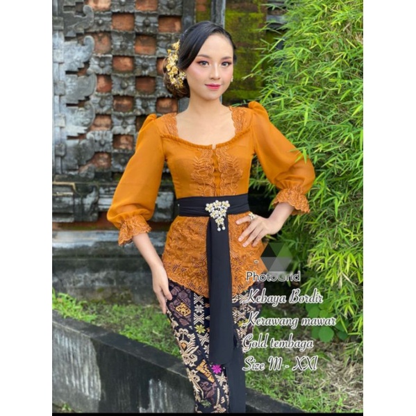 kebaya jadi bordir balon