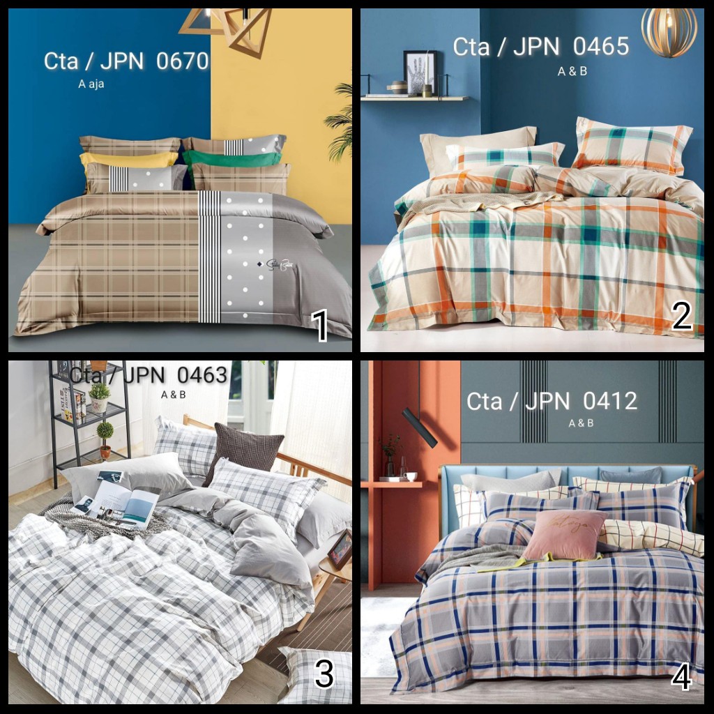 Bahan Kain katun jepang meteran / Sprei dan Bedcover Katun Jepang