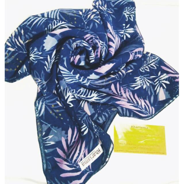 Hijab square sifon fine motif