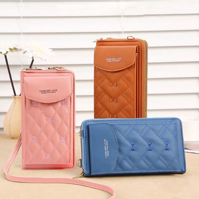 Dompet Hp Forever Love / Tas Hp wanita Trendy & Terbaru