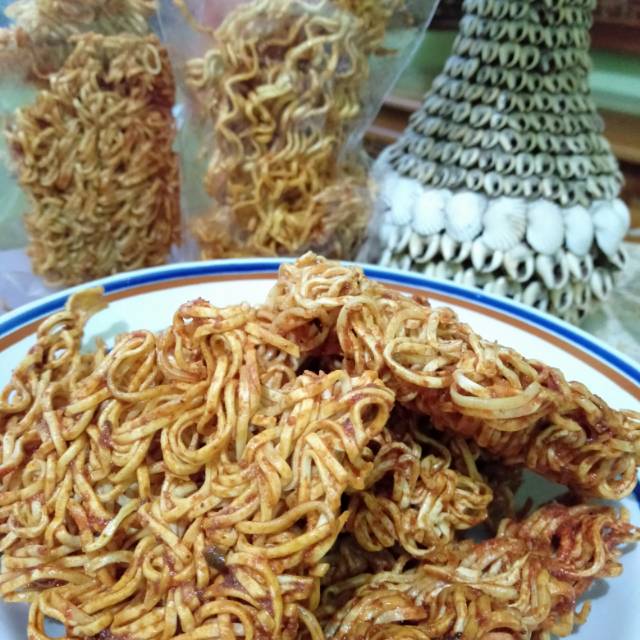 

Mie kriting mantaps varian pedes jeruk purut dan sambal ijo