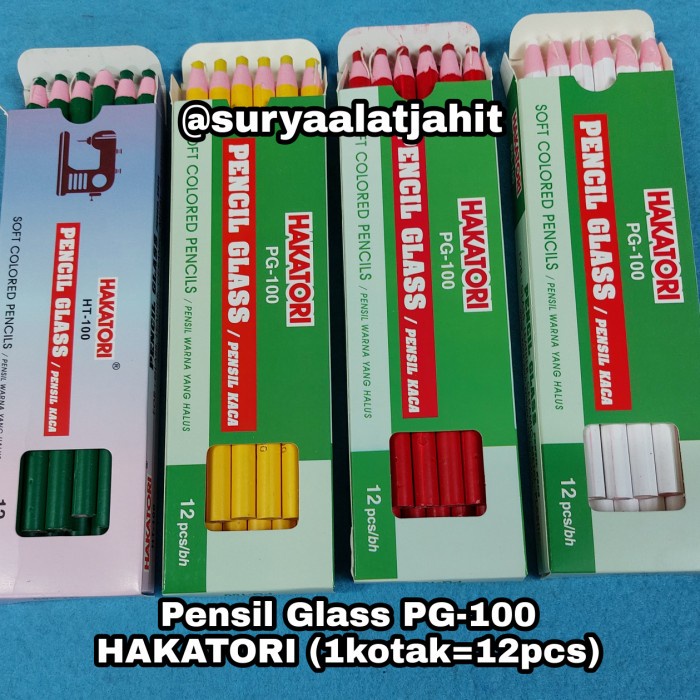 

Sale Pensil Glass Pg-100 Hakatori (1Kotak=12Pcs) Murah