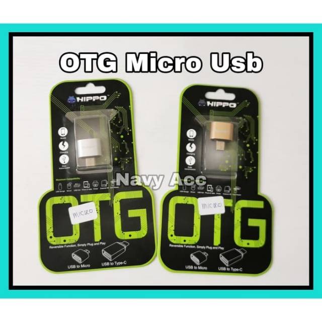 NA - OTG Micro Usb Hippo - OTG Micro USB Original Hippo