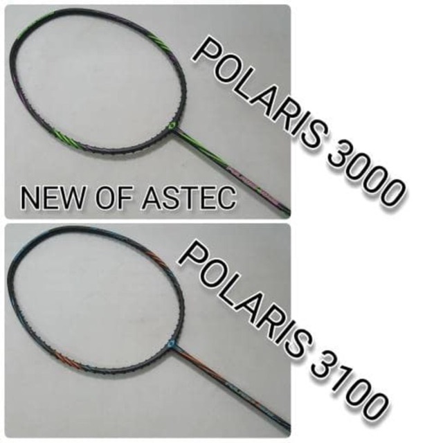 ORIGINAL Astec Polaris 3000 / 3100 Raket Badminton
