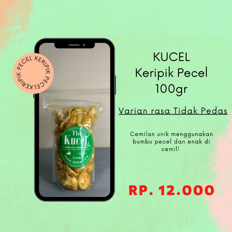 

KUCEL KERIPIK PECEL VARIAN TIDAK PEDASCEMILAN 100 GR | CEMILAN HOMEMADE
