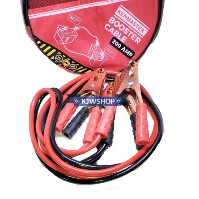 Kabel Aki Jumper Kenmaster - Booster Cable 200A Kabel Jumper Mobil Jumper Aki Booster Cable Kabel Ak
