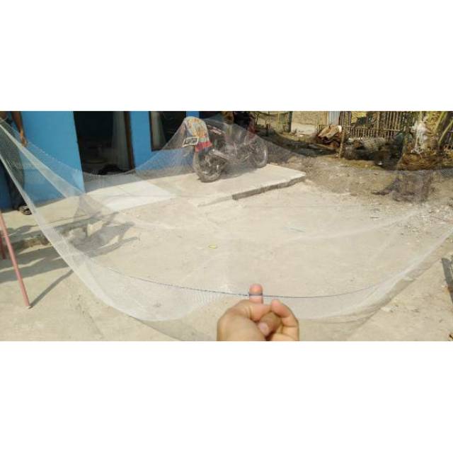Anco jaring/jaring Bronjong nilon 3x3m