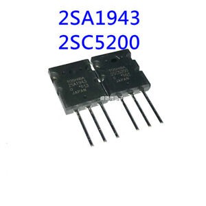 Toshiba 2SC5200 2SA1943 Ori Baru Set Transistor 2SC 5200 2SA 1943