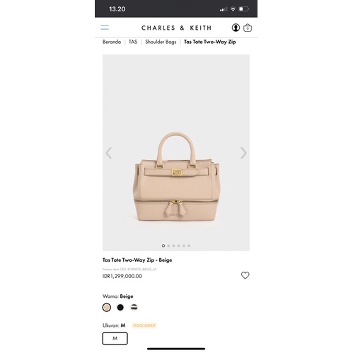 PRELOVED TAS CHARLES&KEITH